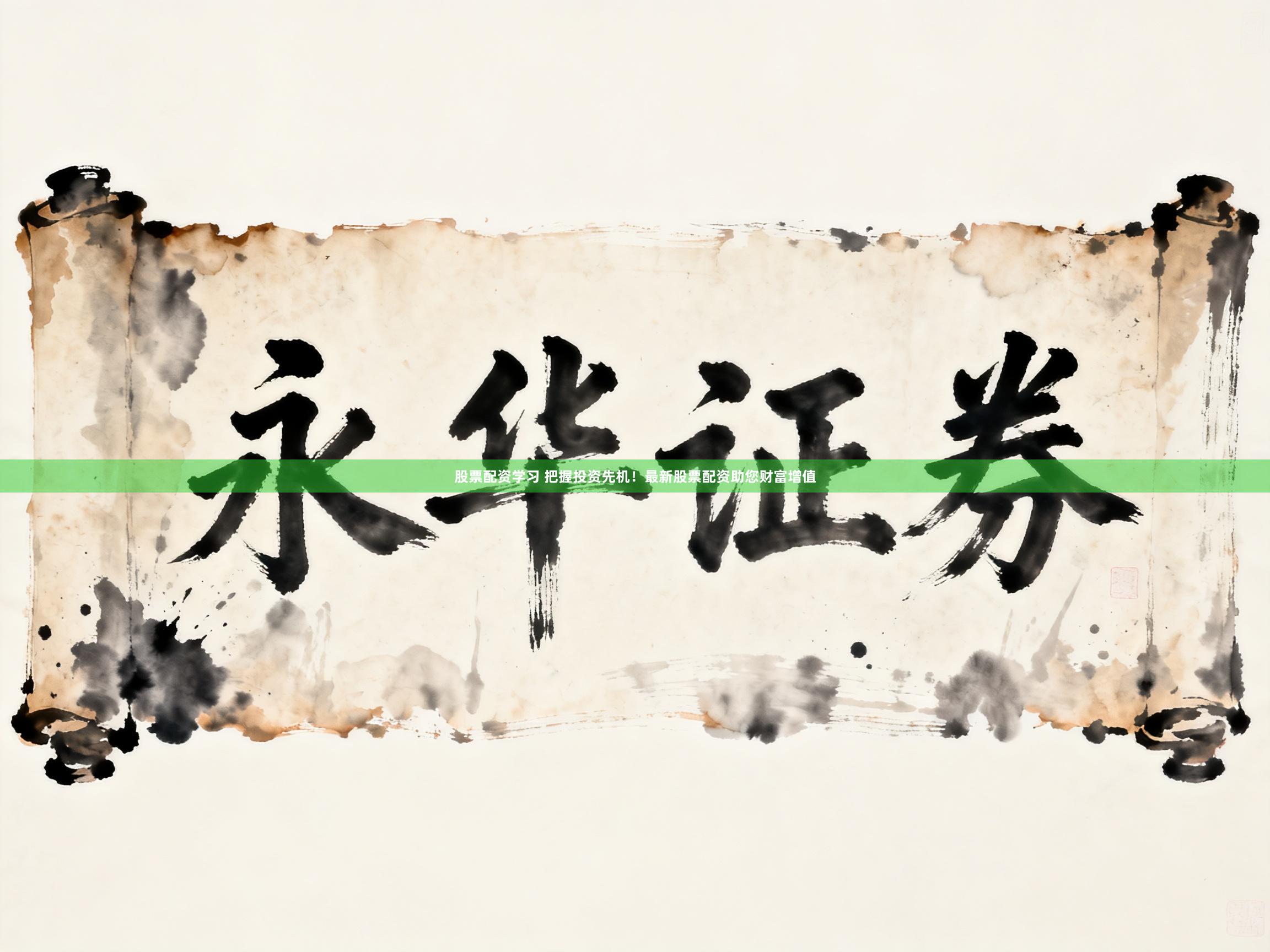 股票配资学习 把握投资先机！最新股票配资助您财富增值